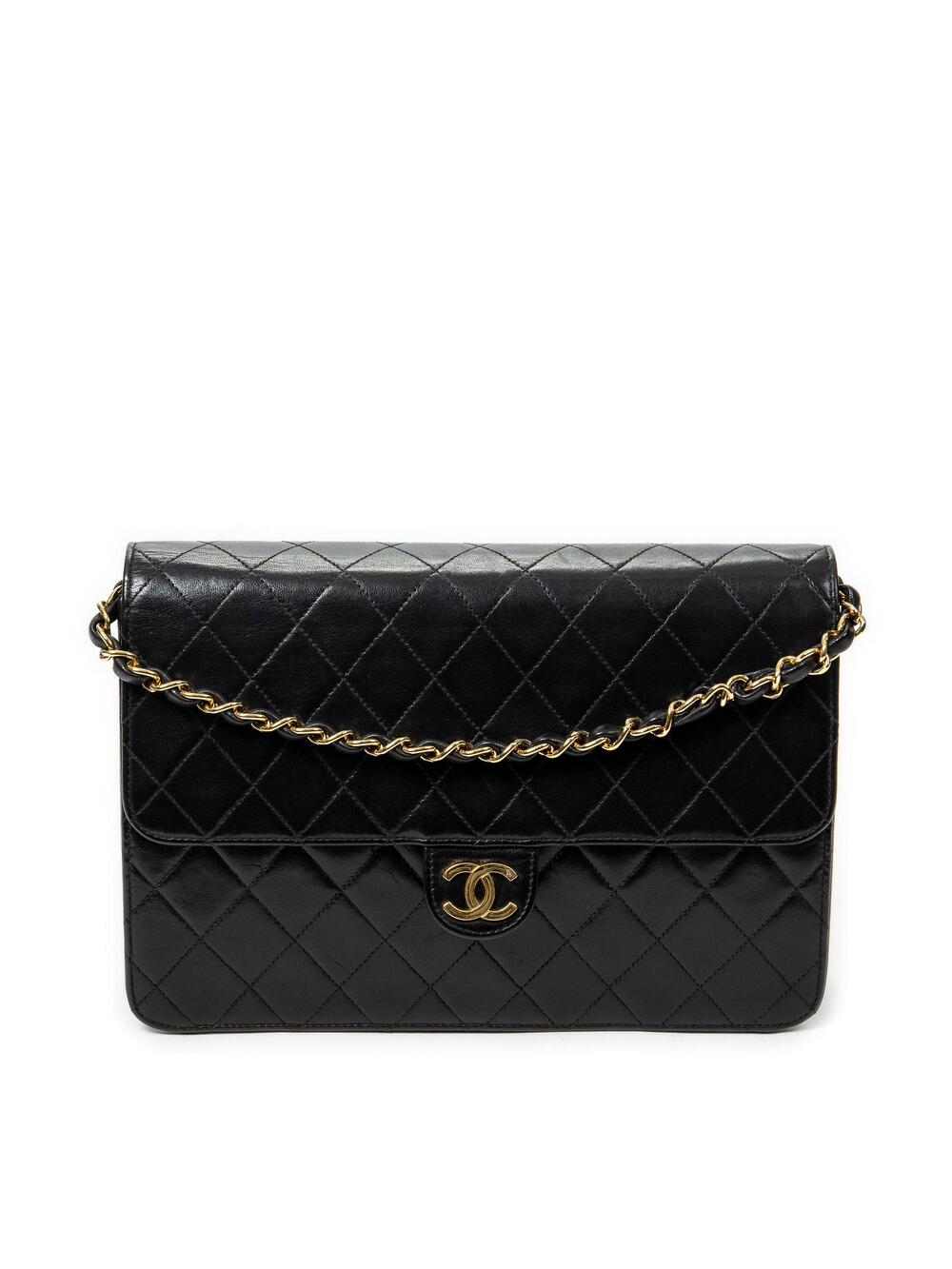 Chanel Vintage Clutch With Chain #312309C44B